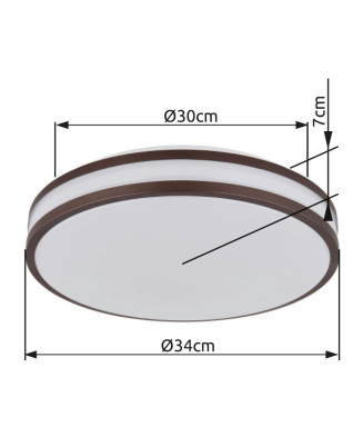 GLOBO BETHA 41266-18 stropné svietidlo