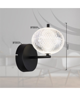 GLOBO AIDA 16042W nástenné svietidlo