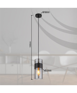 GLOBO SCARFINA 15718 závesné svietidlo