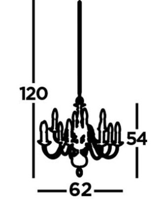 Searchlight 1019-12AB FLEMISH