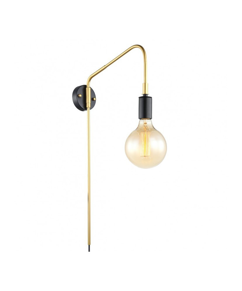 Svietidlo MALENE MBM3386/1 BK+GD ITALUX