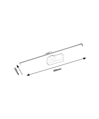 RABALUX 78002 Gaten nástenné svietidlo LED 12W