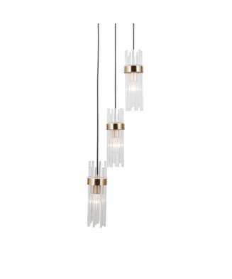 Italux Taraso PND-40760-3-BK-HBR