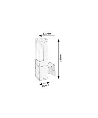 77126 Darvas vonkajšie svietidlo