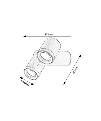 7711 Enol vonkajšie svietidlo