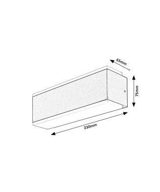 77114 Mataro vonkajšie svietidlo