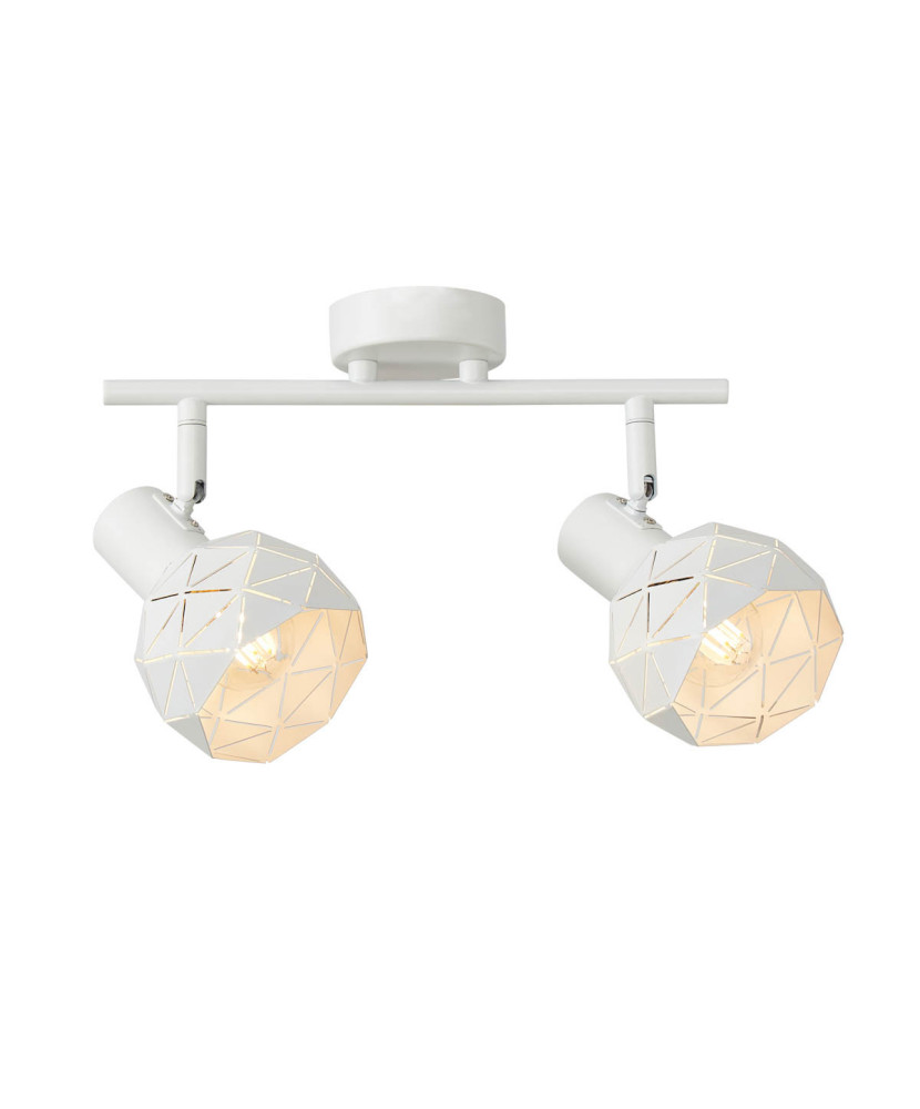 Italux Harley SPL-3480-2-W stropné svietidlo 2xE14 biela