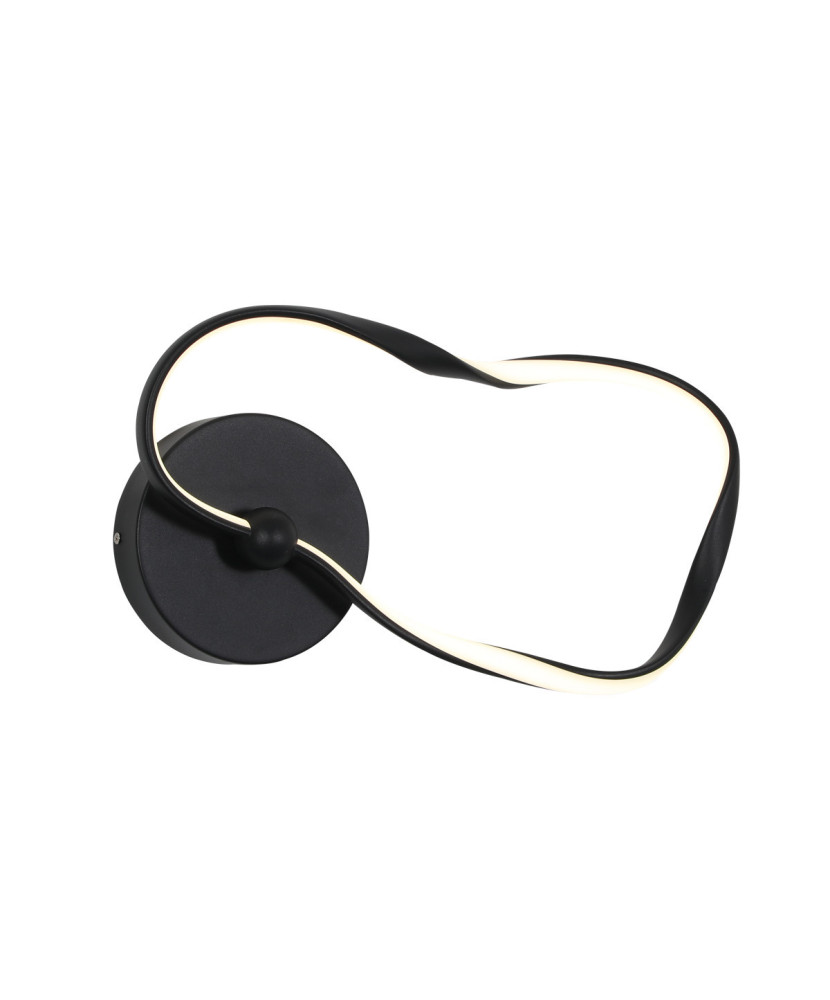 Italux Amaya WL-22782-BK nástenné svietidlo LED 1200lm 3000-6000K