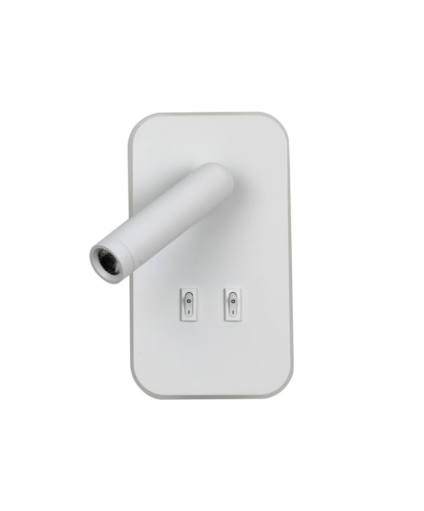 Italux Doria WL-83957-1-WH nástenné svietidlo LED 8W 3000K