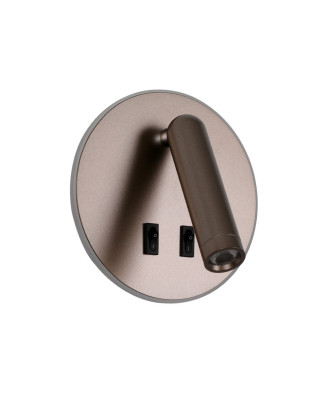 Italux Furla WL-53742-1-CF nástenné svietidlo LED 8W 3000K