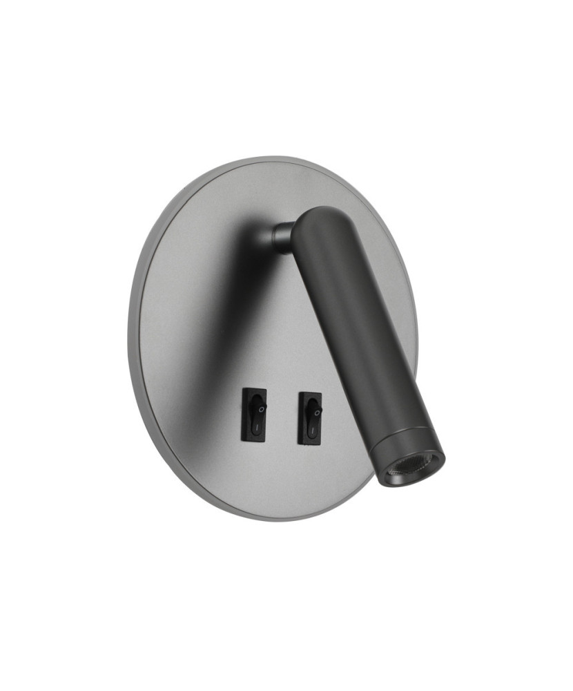 Italux Furla WL-53742-1-GR nástenné svietidlo LED 8W 3000K