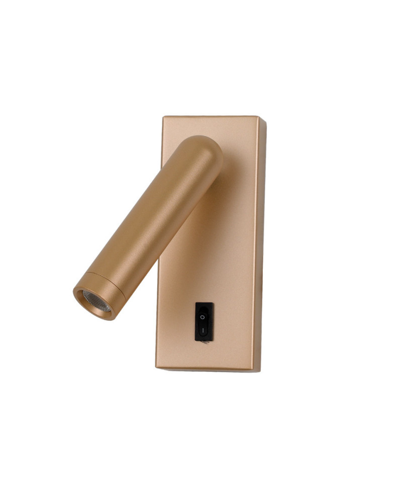 Italux Nova WL-46376-1-GD nástenné svietidlo LED 2,5W 3000K