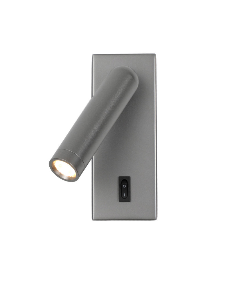 Italux Nova WL-46376-1-GR nástenné svietidlo LED 2,5W 3000K