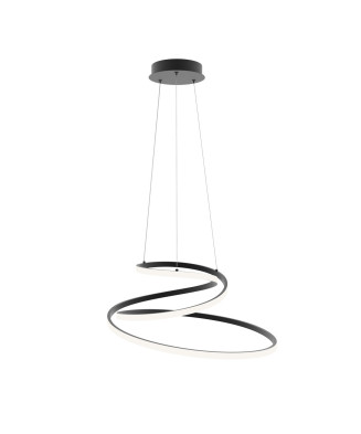 Italux Lorila PND-2168-M-BK závesné svietidlo LED 3300lm 3000-6000K