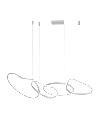 Italux Fonte PND-22412-S4-WH závesné svietidlo LED 5300lm 3000-6000K