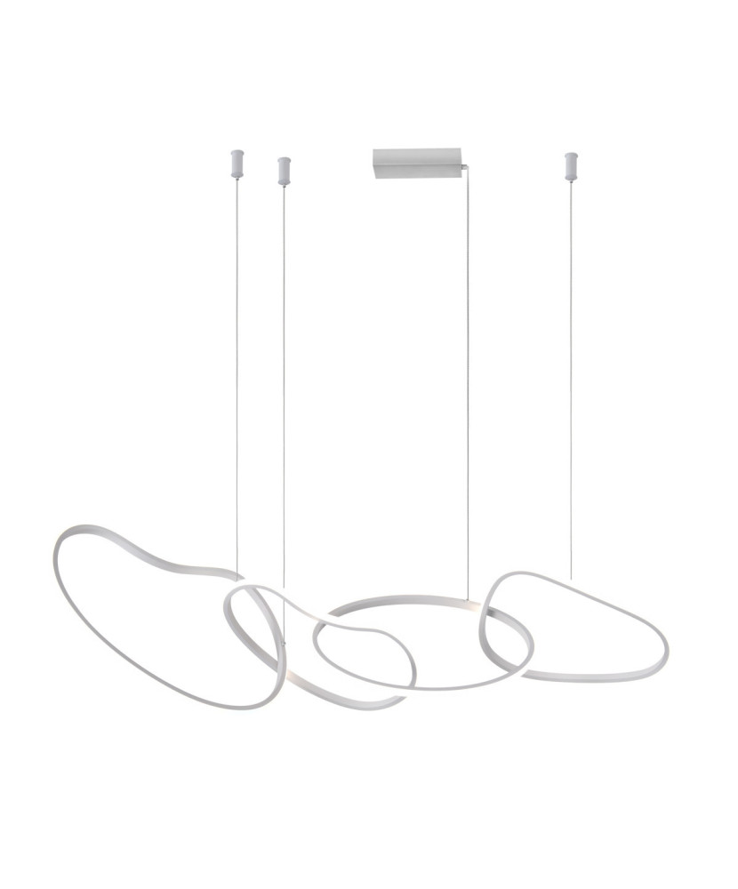 Italux Fonte PND-22412-S4-WH závesné svietidlo LED 5300lm 3000-6000K