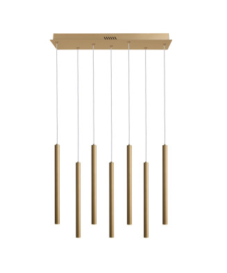 Italux Valdes PND-22302-7-GD závesné svietidlo LED 35W 1300lm 3000-6000K