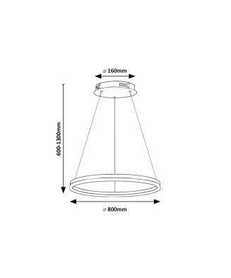 Závesné LED svietidlo 72302