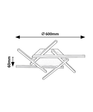 Stropné LED svietidlo71365 Severine