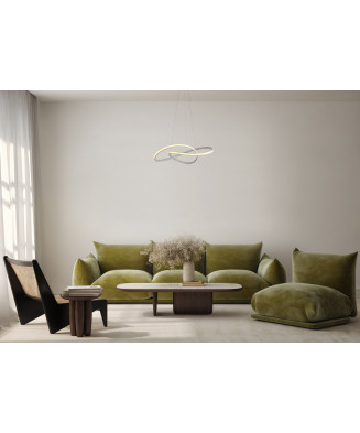 Italux Consa PND-19221C-WH závesné svietidlo LED 40W 3400lm