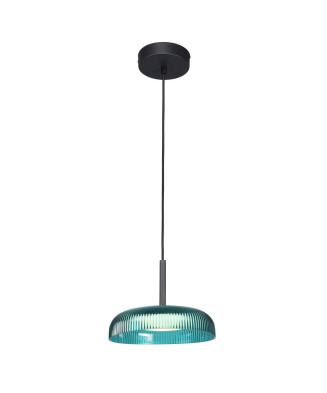 Italux Colle PND-48529-BK-BLU závesné svietidlo LED 12W