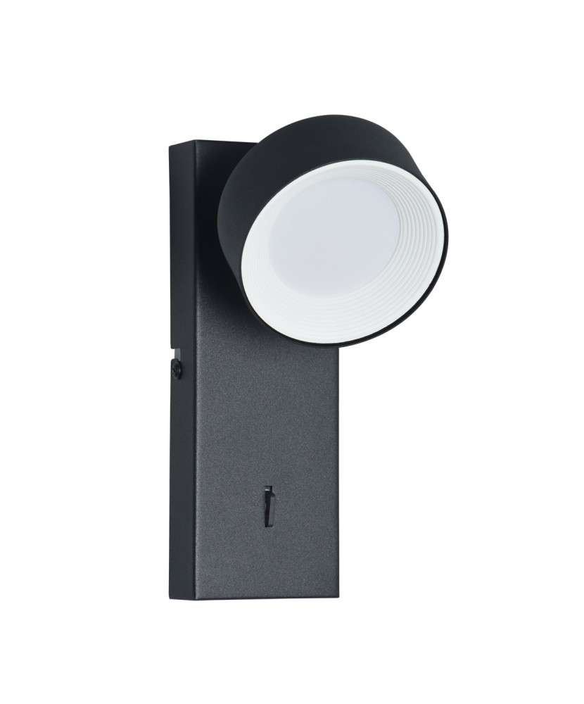 Italux Fonten WL-47380-1-BK nástenné svietidlo LED 1,8W 4000K