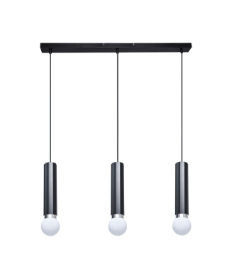 Italux Macera PND-33849-3-BK závesné svietidlo 3xE27