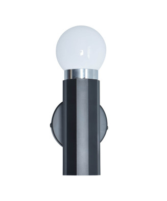 Italux Macera WL-33849-1-BK nástenné svietidlo 1xE27