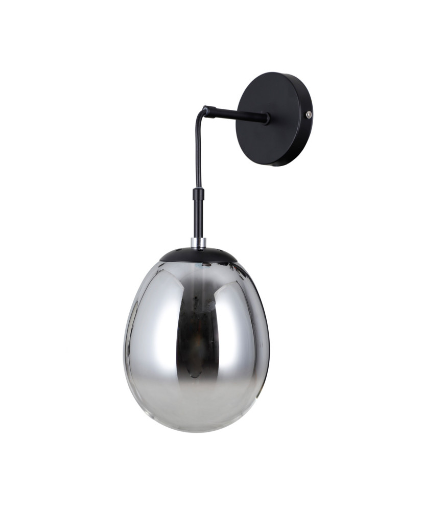 Italux Meolo WL-40825-1-BK nástenné svietidlo 1xE14 max.LED 5W