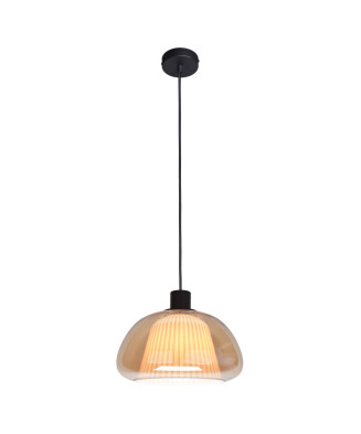 Italux Apiro PND-84638-BK-AMB závesné svietidlo 1xE27 LED 7W