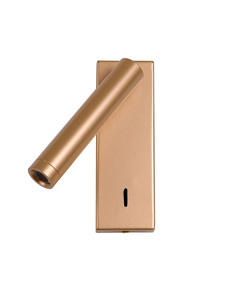 Italux Cali WL-21017-GD nástenné svietidlo LED 2,5W 153lm 3000K