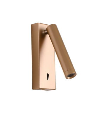 Italux Cali WL-21017-GD nástenné svietidlo LED 2,5W 153lm 3000K