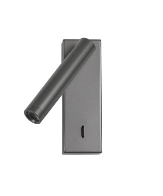 Italux Cali WL-21017-GR nástenné svietidlo LED 2,5W 153lm 3000K