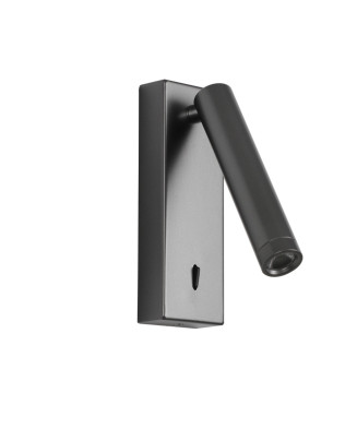 Italux Cali WL-21017-GR nástenné svietidlo LED 2,5W 153lm 3000K