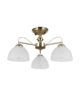 Italux Moreti PND-40623-3-AB,lustrové svietidlo 3xE27 40W antická mosadz