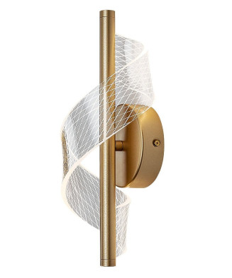 Nástenné svietidlo RABALUX 71415 Zofrael LED 6W/900/550lm 3000K zlatá, priehľadná