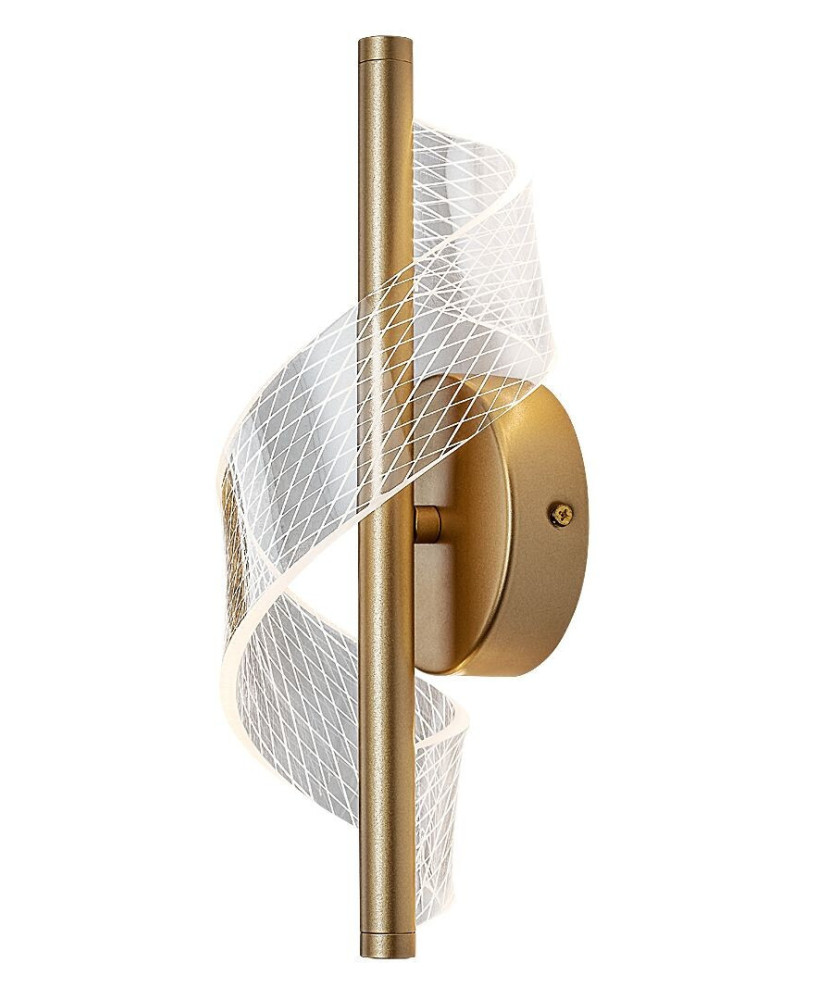 Nástenné svietidlo RABALUX 71415 Zofrael LED 6W/900/550lm 3000K zlatá, priehľadná