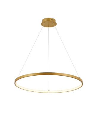 Závesné svietidlo RABALUX 72347 Beliza LED 55W 4100lm 3000K zlatá, biela