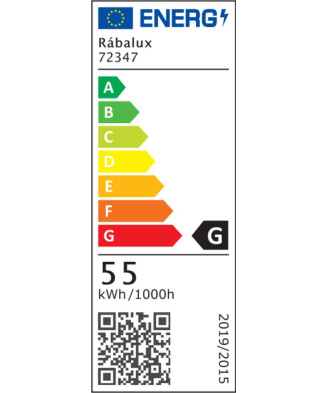Závesné svietidlo RABALUX 72347 Beliza LED 55W 4100lm 3000K zlatá, biela