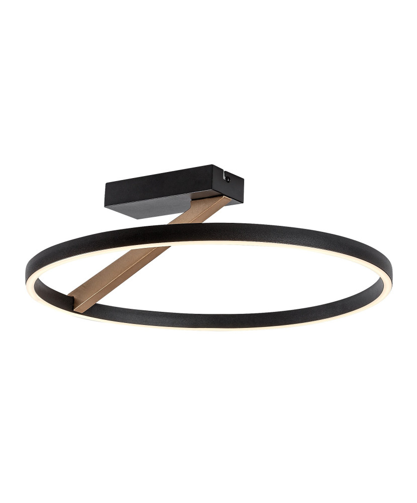 Stropné svietidlo RABALUX 71351 Renara LED 24W 1150lm 3000K čierna, zlatá, biela