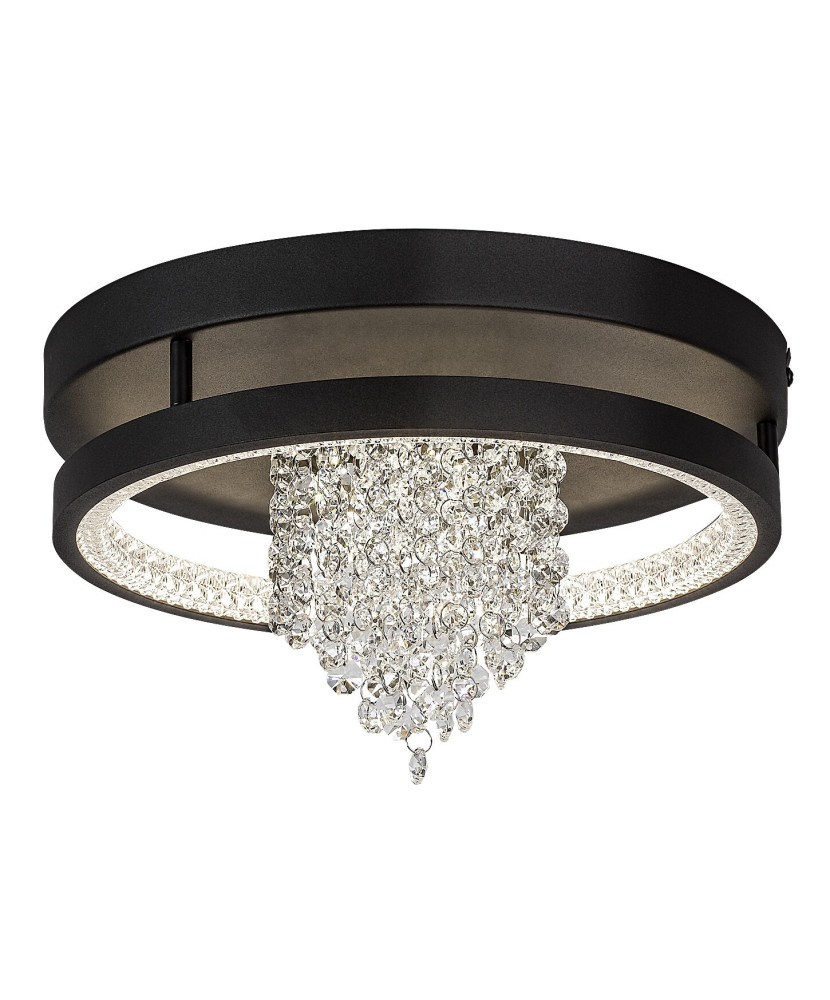 Stropné svietidlo RABALUX 71352 Maribell LED 20W 1000lm 3000-4000K čierna, DIP switch