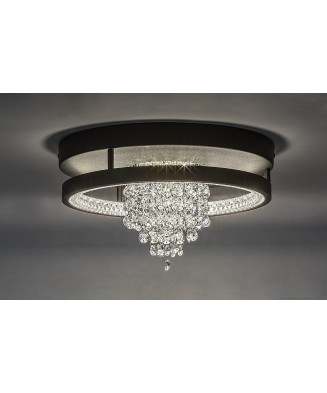 Stropné svietidlo RABALUX 71352 Maribell LED 20W 1000lm 3000-4000K čierna, DIP switch