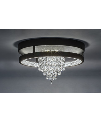 Stropné svietidlo RABALUX 71352 Maribell LED 20W 1000lm 3000-4000K čierna, DIP switch