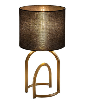 Stolová lampa RABALUX 74075 Gisaya E14 1x 25W,zlatá,čierna