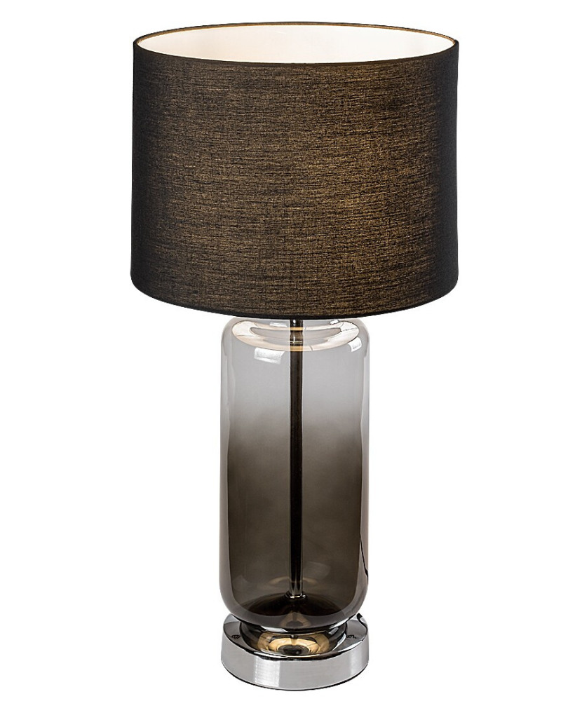 Stolná lampa Rabalux 74049 Rien E27 1x 60W,šedá,dymové sklo