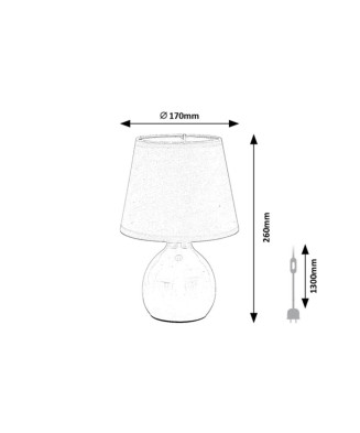 Stolná lampa 74077 Ingrid 1xE14 zelená