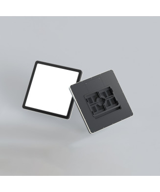 Stropné svietidlo Italux Aleria PLF-39573-450S-50W-BL