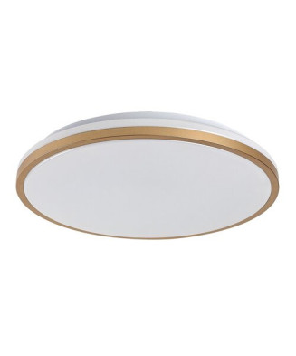 Stropné kúpeľňové svietidlo RABALUX 75058 Slava LED 18W,1800,1170lm 4000K IP44 zlatá, biela