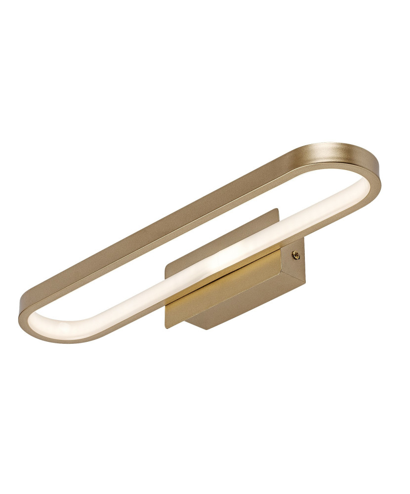 Nástenné kúpeľňové svietidlo RABALUX 75055 Odran IP44 zlatá, biela