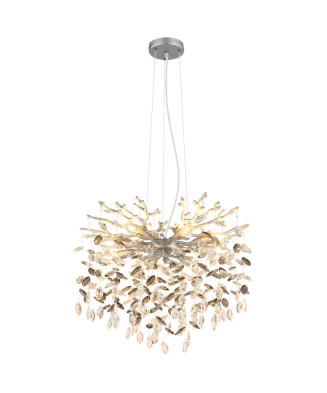 Svietidlo závesné  krištáľové GLOBO 64138H1S QUEENA